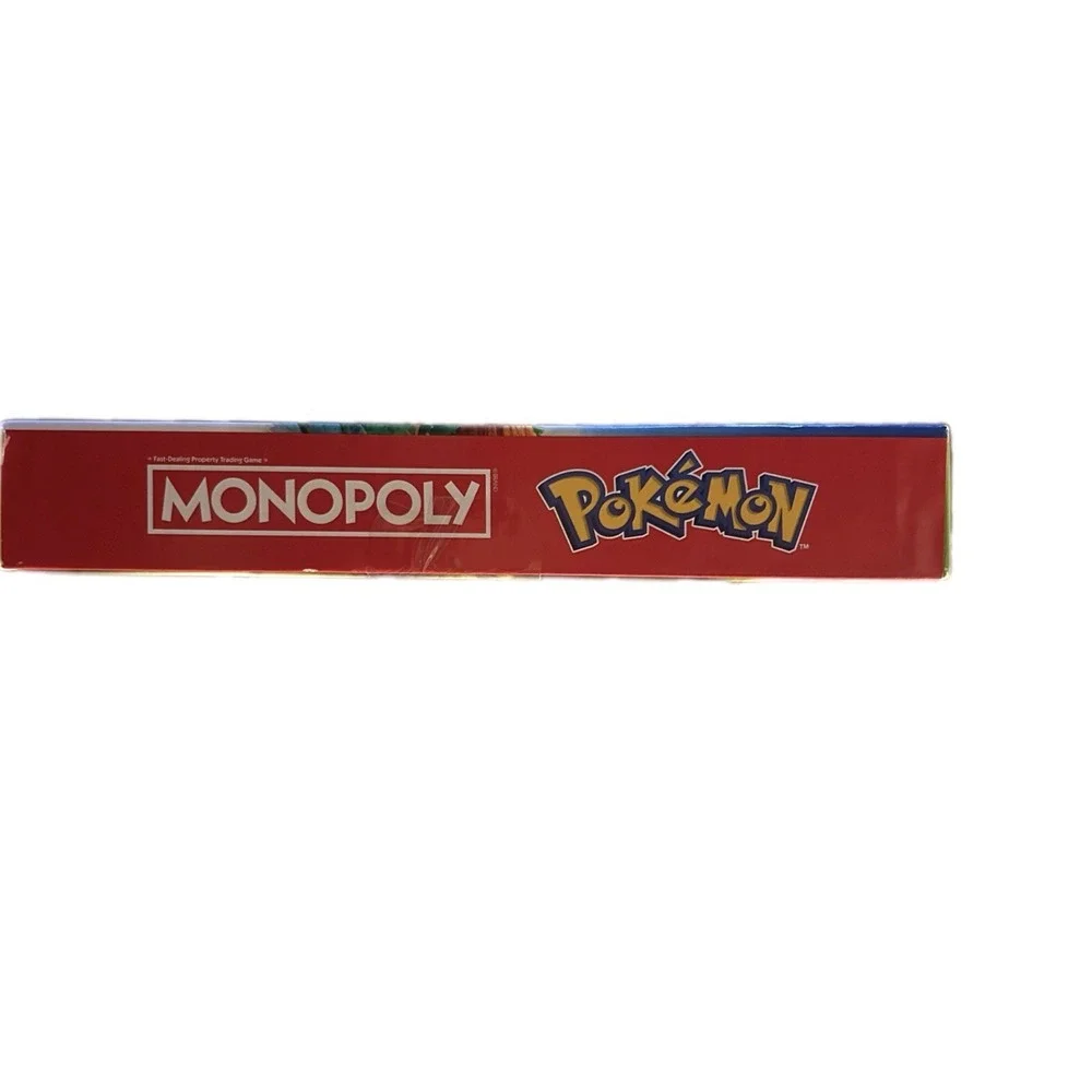 NEW SEALED Monopoly Pokémon Edition Board Game Property Trading Hasbro Ages‎ 8+